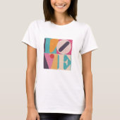 LOVE Pop Art – Retro Valentine’s T-Shirt Tシャツ (正面)