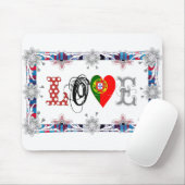 Love Portugal マウスパッド (マウス)