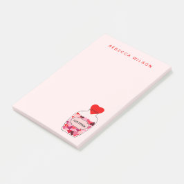 Love Potion Bottle Personalized Valentine Pink ポストイット