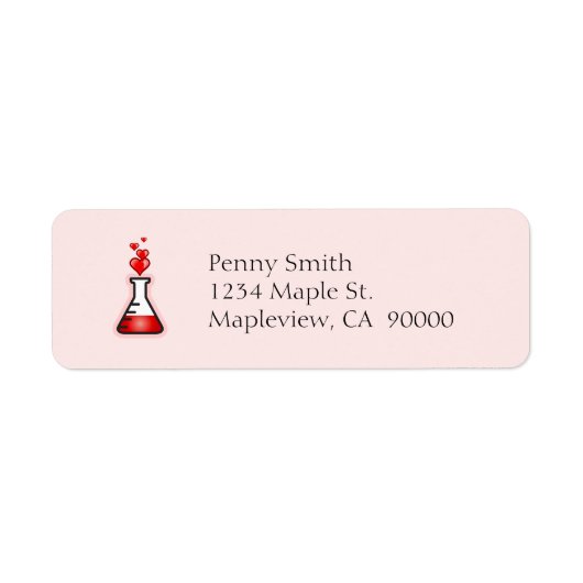 Love Potion Chemistry, Science of Health ラベル (正面)