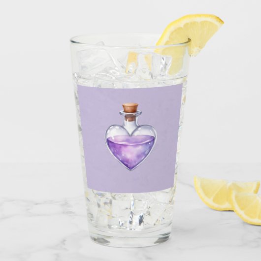 Love Potion Glass Tumbler タンブラーグラス (アイス裏面)