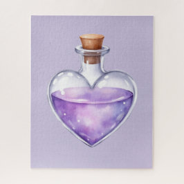 Love Potion Heart Glass Jigsaw Puzzle ジグソーパズル