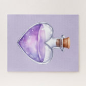 Love Potion Heart Glass Jigsaw Puzzle ジグソーパズル (横)