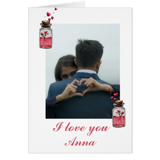 Love Potion in a Bottle Postcard (正面)
