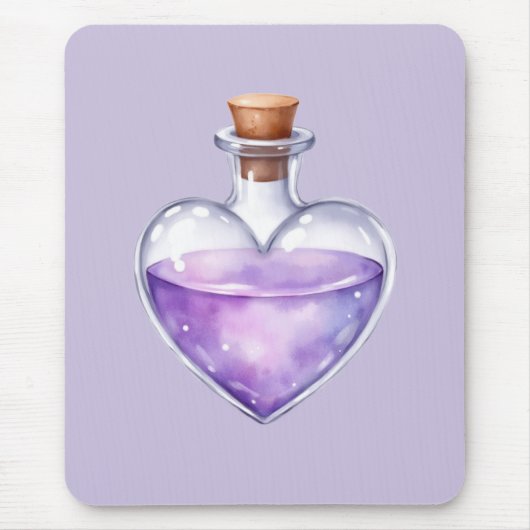 Love Potion MousePad Purple マウスパッド (正面)