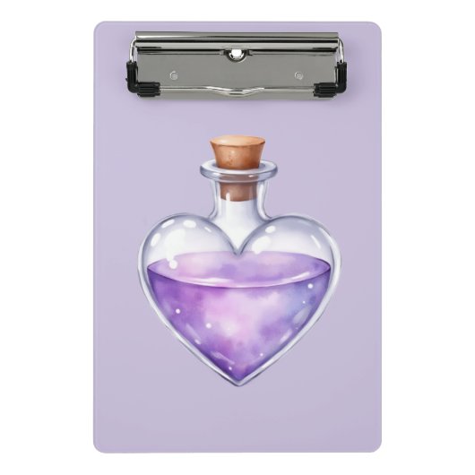Love Potion Personalized Mini Clipboard ミニクリップボード (正面)