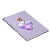  Love Potion Personalized Spiral Notebook ノートブック (右側)