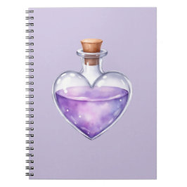 Love Potion Personalized Spiral Notebook ノートブック