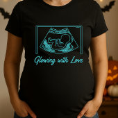  Love Pregnancy Halloween Radiant Maternity Tシャツ
