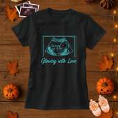  Love Pregnancy Halloween Radiant Maternity Tシャツ