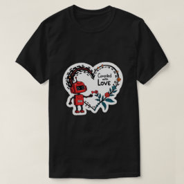 Love Programmerでコンパイルさおもしろいれる Tシャツ