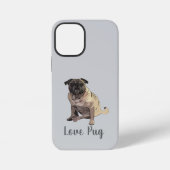 Love Pug iPhoneケース (裏面)