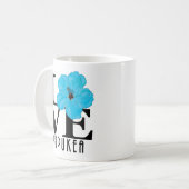 LOVE Pupukea Hawaii 11oz コーヒーマグカップ (正面左)