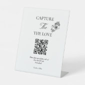 Love QRモダンコードをキャプチャするスクリプト 台座サイン (正面)