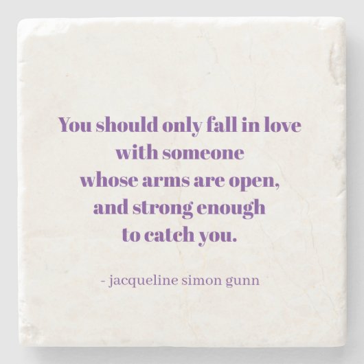 Love quote ストーンコースター (正面)