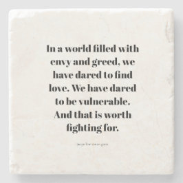 Love quote ストーンコースター