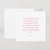 Love quote セーブザデート (正面/裏面)