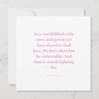 Love quote セーブザデート