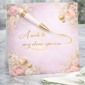 Love Quote Design – Perfect Gift for Your Spouse カード