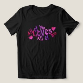 Love Quote T-Shirt Valentine Couple Tee トライブレンドＴシャツ