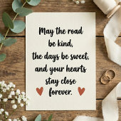 Love Quote Wedding Engagement Party カード