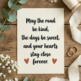 Love Quote Wedding Engagement Party カード