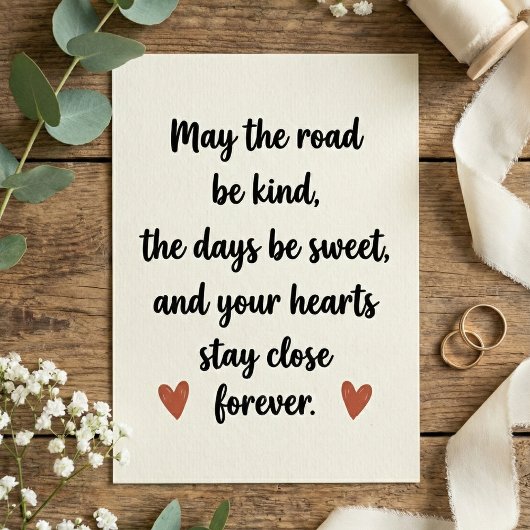 Love Quote Wedding Engagement Party カード