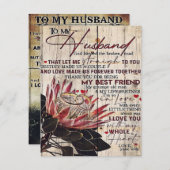 Love Quotes To My Husband, Home Decor 招待状 (正面/裏面)