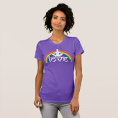 Love Rainbow Intentions Tシャツ (正面フル)