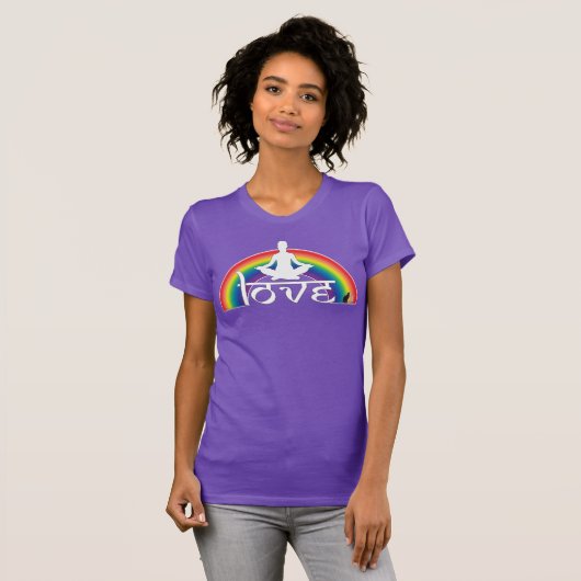 Love Rainbow Intentions Tシャツ (正面フル)