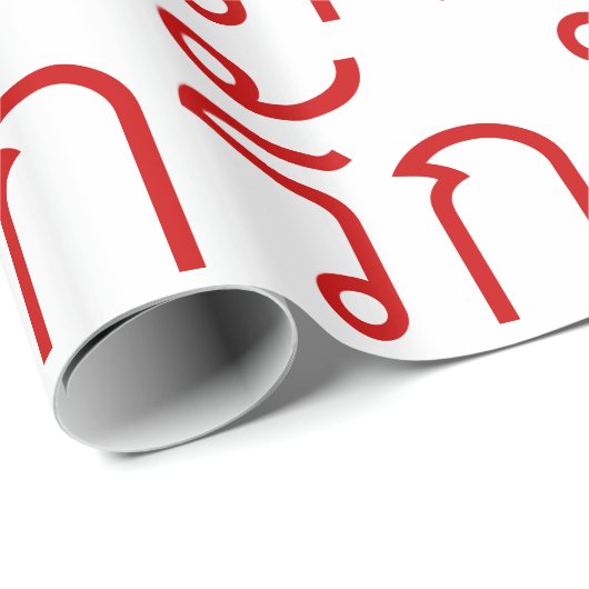 Love ❤ RAK in Thai Language Script ❤ ラッピングペーパー (ロールコーナー)