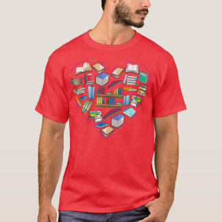 Love Reading Book Design For Book Lover Reader Ner Tシャツ