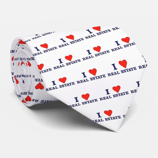 Love Real Estate Neck Tie ネクタイ (ロール)