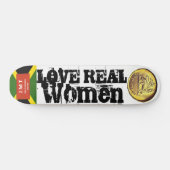 LOVE REAL WOMEN スケートボード (横)