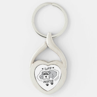 Love Rescue - Heart Keychain キーホルダー
