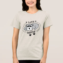 Love Rescue - Light (レディース) トライブレンドTシャツ