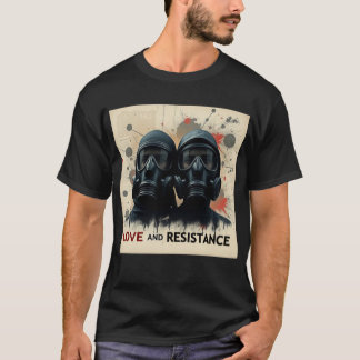 LOVE & RESISTANCE モダングラフィック 2 Tシャツ