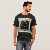 LOVE & RESISTANCE モダングラフィック 2 Tシャツ (正面フル)