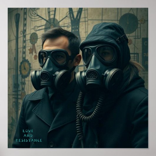 LOVE & RESISTANCE Kafka Romantics Modern Graphic 2 ポスター (正面)