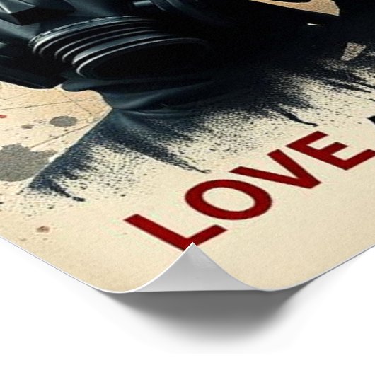 LOVE & RESISTANCE Modern Graphic 2 ポスター (角)