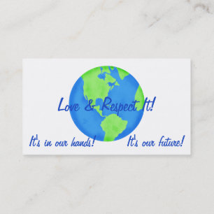 Love Respect Earthとその未来の名刺 名刺