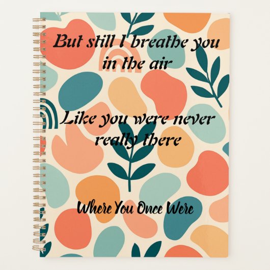 Love Rewritten by the Stars, Chosen, video version プランナー手帳 (正面)