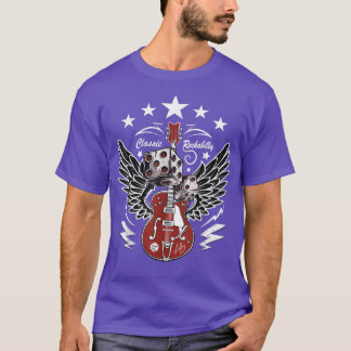 Love rock on hand Music Lovers heavy horns stand f Tシャツ