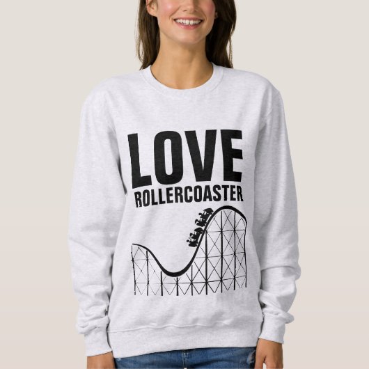 LOVE ROLLERCOASTERヴィンテージTシャツ スウェットシャツ (正面)