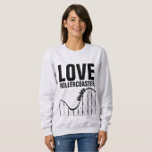 LOVE ROLLERCOASTERヴィンテージTシャツ スウェットシャツ (正面フル)