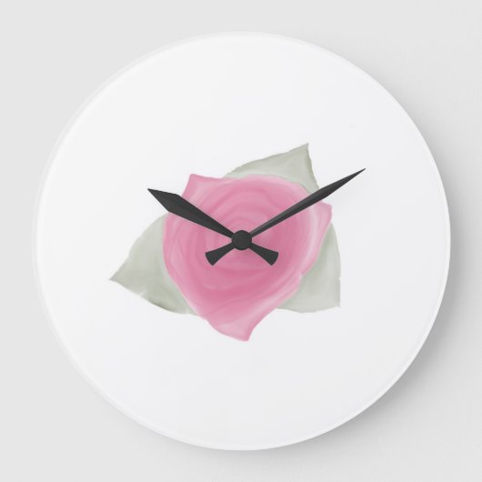 Love & Roses ラージ壁時計 (正面)