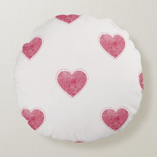 Love Round Pillow ラウンドクッション (正面)