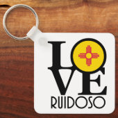 LOVE Ruidoso New Mexico キーホルダー (正面)
