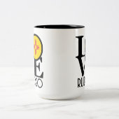 LOVE Ruidoso, NM 15oz ツートーンマグカップ (中央)