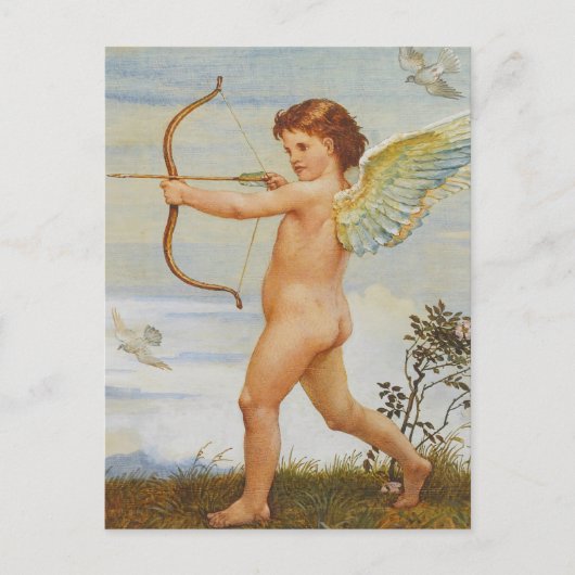 Love’s Flight, Cupid's Arrow by Walter Crane ポストカード (正面)